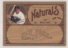2005 Donruss Leather & Lumber Naturals 930/2000 Willie Mays #N-25 HOF 0m0