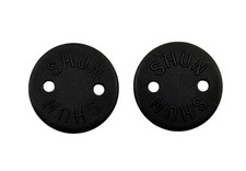 SHUN Plastic Crank Arm Caps – 2 Hole Threaded Dust Covers Square Taper Crankset.