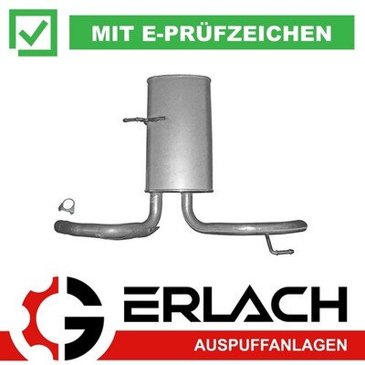Endschalldämpfer für Citroën C4 Picasso II 1.6 VTi 120 10681
