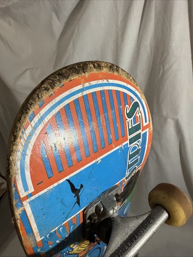 31” Vintage World Industries Wet Willy Flame Boy Skateboard Secret Agents - Picture 13 of 14