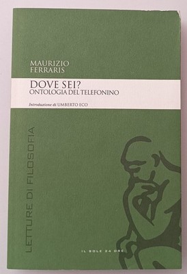 Wo bist du? Ontologie des Telefons - M.aurizio Ferraris (Die Sonne 24 Stunden 2007)