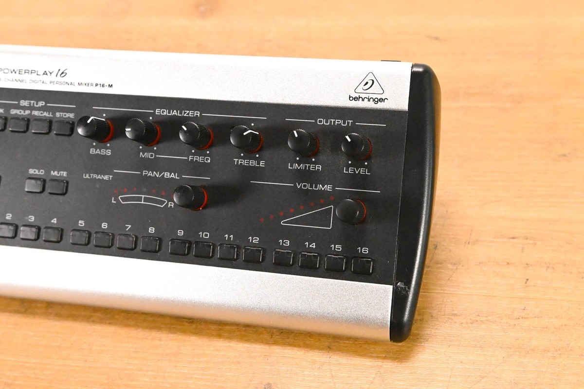 Behringer Powerplay P16-M 16-Channel Digital Personal Mixer