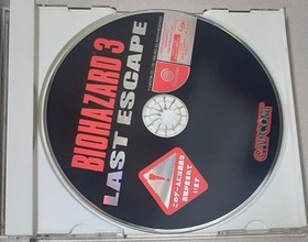 Resident Evil 3 Last Escape Dreamcast NTSC-J CIB Japan Import Obi Included