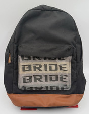 Jdm Bride Racing Fabric Backpack Red Sparco Harness Straps Black Car School Bag Jdm Bride Racing Fabric Backpack Red Sparco Harness Straps Black Car School Bag