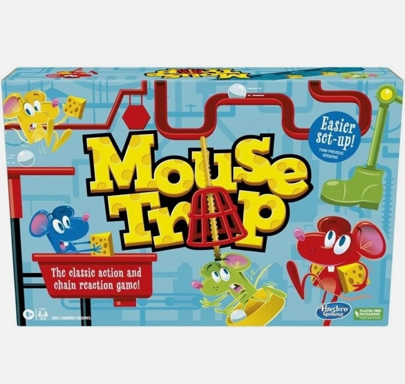 Mouse Trap Board Game - The Crazy Game with 3 Action Contraptions - Image 4 of 4
