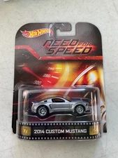 2013 HOT WHEELS NEED FOR SPEED 2014 CUSTOM MUSTANG 1/64 SCALE DIECAST