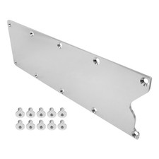 Valley Pan Cover Plate Knock Sensor Delete For LS Gen III Billet LS1 LS6 Gen 3