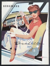 BORGWARD Isabella Car Range Sales Brochure 1957-58  Ref IX-57  TS Coupe