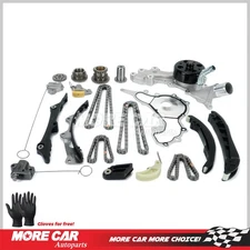 Timing Chain Kit w/ Water Pump for 2016 2017 2018 2019 Jeep Grand Cherokee 3.6L