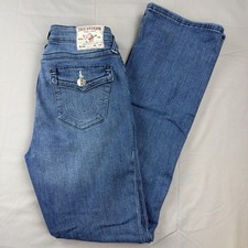 True Religion Becca Mid Rise Bootcut Women 27 Blue