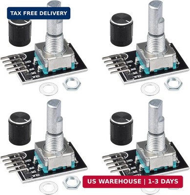 KY-040 Rotary Encoder Module 360 Degree Switch Encoders with Knob Cap Brick Sens