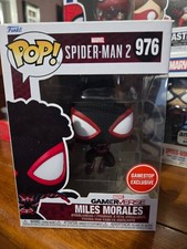 Funko Pop Marvel Spiderman 2 # 976 Mike Morales Gamestop Exclusive