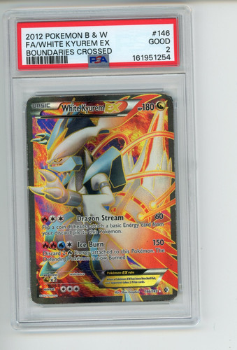 White Kyurem-EX graded PSA 2 for sale on eBay