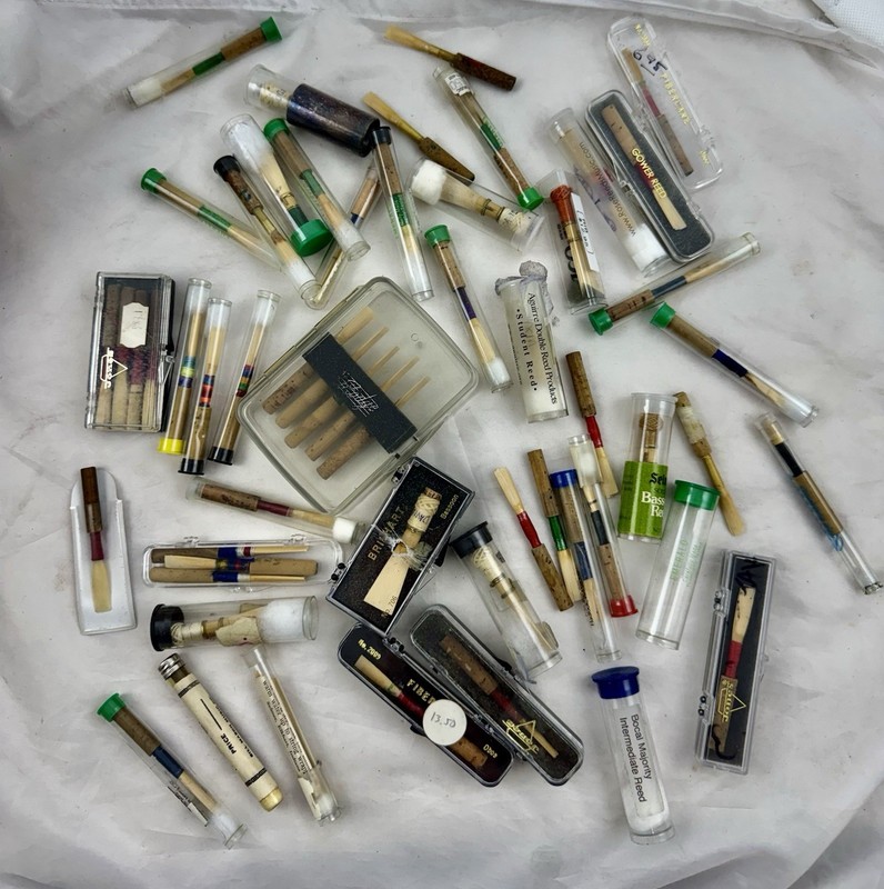 Box -O- Oboe Reeds! No Reserve! 