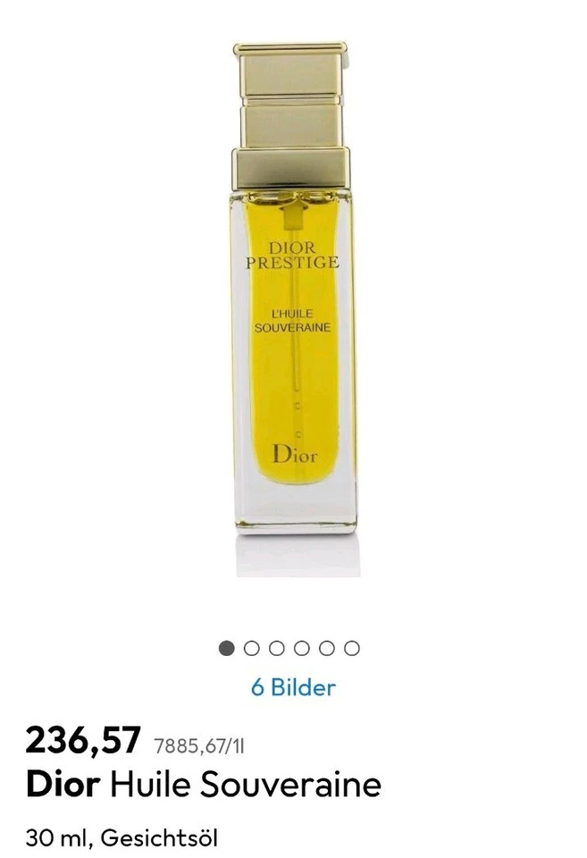 Dior Prestige Huile Souverain Öl 30 Ml❤️Neu❤️ - Bild 2 von 4