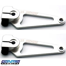 Go Nitro Hobbies 25T Aluminum A Spec Servo Arm 2 Silver Futaba / Savox