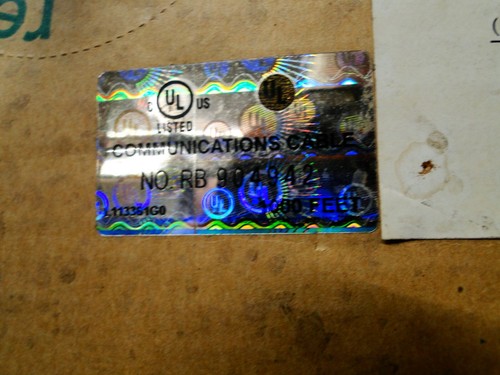 932' Paige 710548EWT 24/4 SOL CAT 5e CMR 4 Pair Solid Copper 350MHZ Wh dispenser - Picture 6 of 8