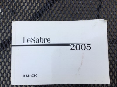 2005 Buick Lesabre Owners Manual Ebay