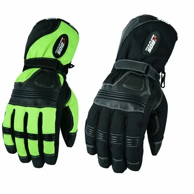 BOS Herren Regen Motorrad Winter Handschuhe Wasserdicht Motorrad Winter handschuhe