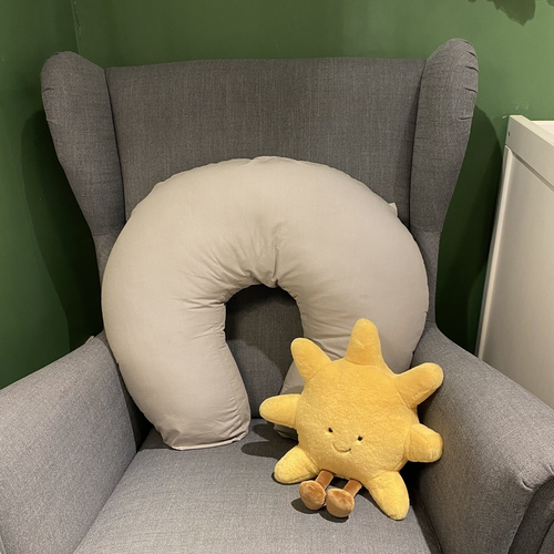 Sun and Moon Plush Pillow Smiling Fun Filled Sun Pillow Moon and Sunshine Animal - Picture 9 of 13