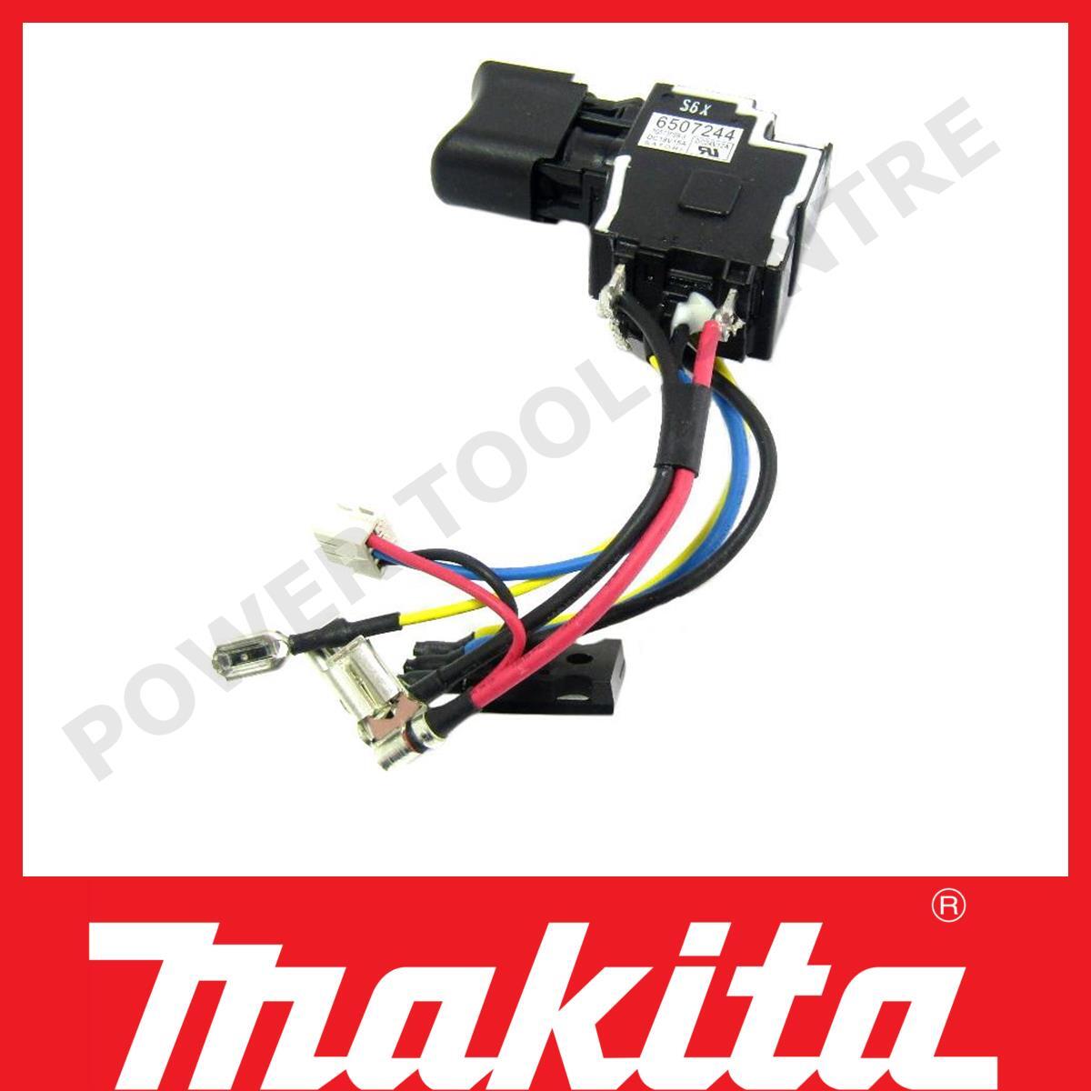 Genuine Makita 650724-4 Switch For DHP448, DHP458, DDF458, DDF448 ...