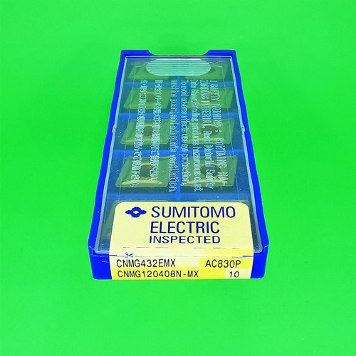 SUMITOMO CNMG120408N-MX AC830P Wendeschneidplatten 10 Stück NEU - Picture 3 of 4