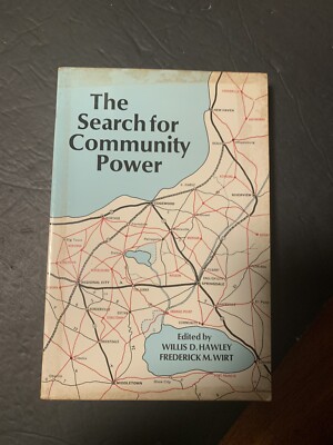 The Search for Community Power [no jacket]