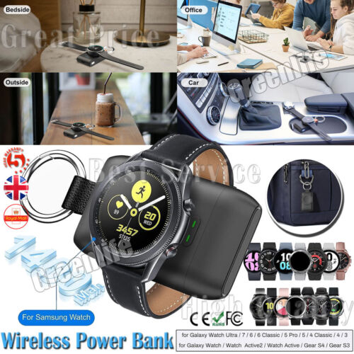 Portable Wireless Keychain Charger for amsung Galaxy Watch 7/6 Classic/5/4/3
