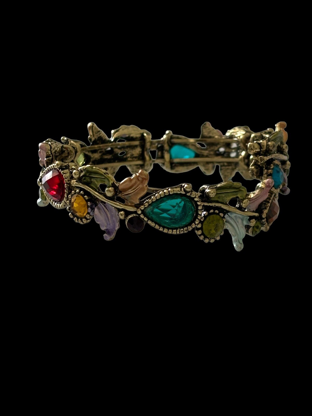 Multicolored Crystal Rhinestone Adjustable Vine  … - image 7