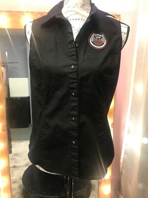Chemise Femme Harley-Davidson 105th Anniversary - Taille Medium, Sans Manches, Noir - Occasion Très Bon état