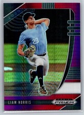 2020 Panini Prizm Draft Picks #PDP90 Liam Norris Hyper Red and Purple NrMt-Mint