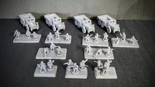 Flames of War French Mechanized Infantry Company W/ Transport battlefront lot