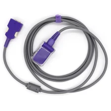 Alpta DOC-10 Fit For  SpO2 Adapter Extension Cable Wire 2.2M ,14 Pins