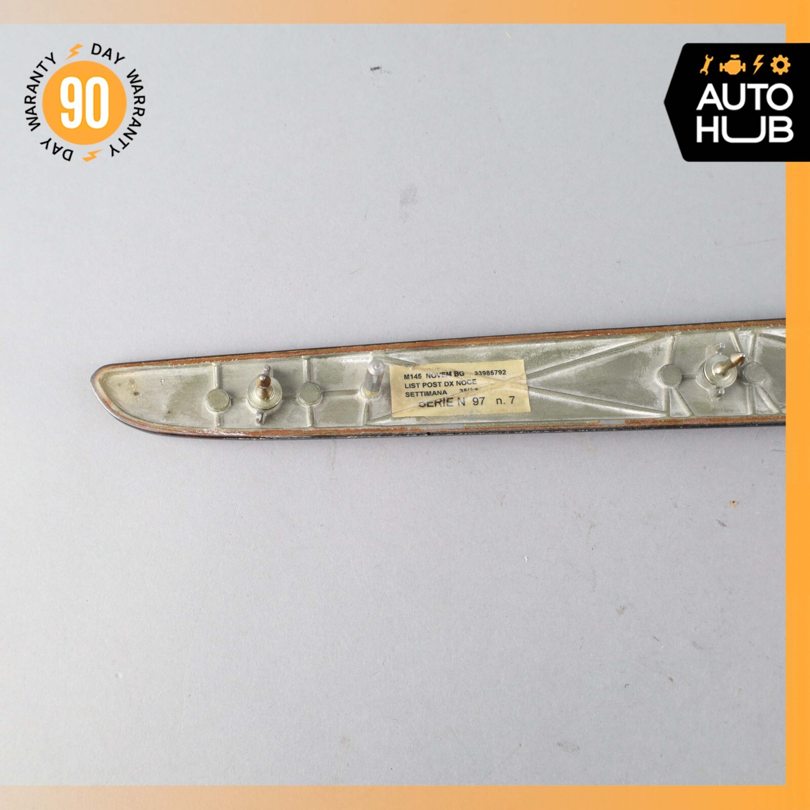 08-19 Maserati GranTurismo M145 Rear Right Side Door Panel Trim Wood OEM 33k