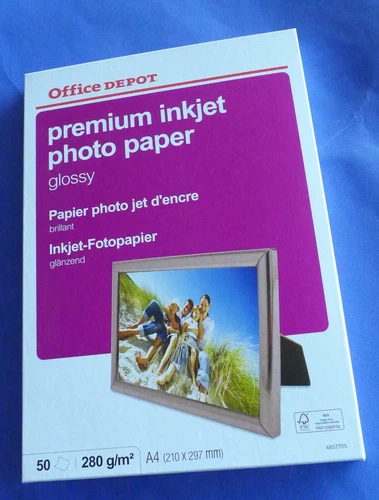Photo paper Premium Inkjet - 50 pages DIN A4 glossy