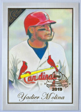 Yadier Molina 2019 Bowman Prem National Baseball Card Day Gallery Preview GP-YM