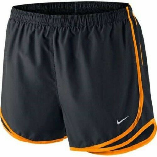 nike shorts black and orange