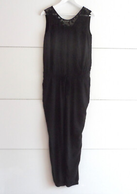 S. OLIVER Jumpsuit Overall Freizeit Anzug Schwarz Gr. M 38 *** TOP ***