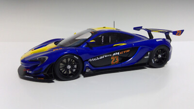 1:18 Autoart McLaren P1 GTR Blau mit OVP