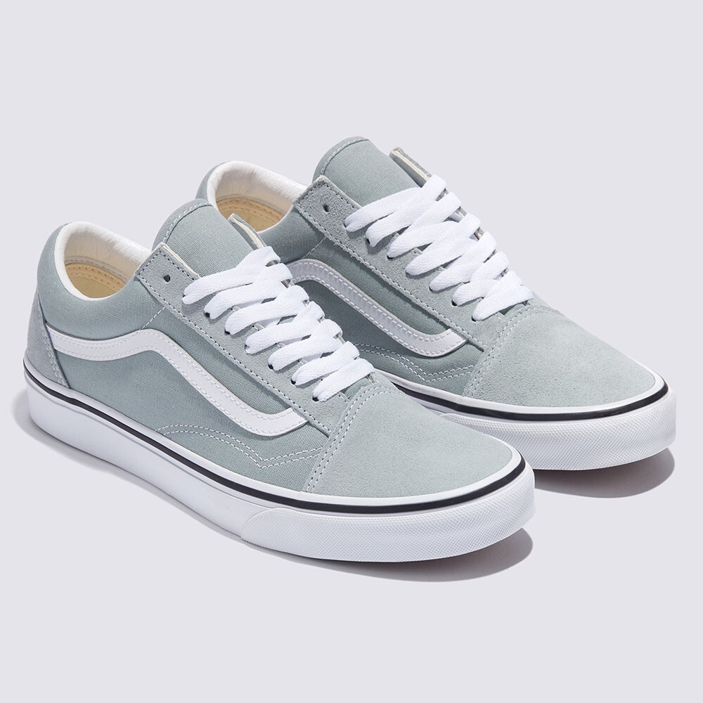 (取寄) バンズ オールド スクール Vans Old Skool Color Theory Pure Grey Vans Color Theory Old Skool Sneakers Skate Shoes Pure Grey