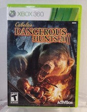 Cabela's Dangerous Hunts 2011 (Microsoft Xbox 360, 2010) Great Condition Free Sh