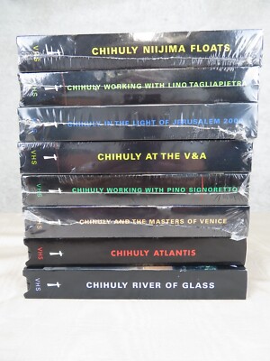 Chihuly Art Glass Blowing Series VHS Video Lot of 8 1997 Signoretto Venis