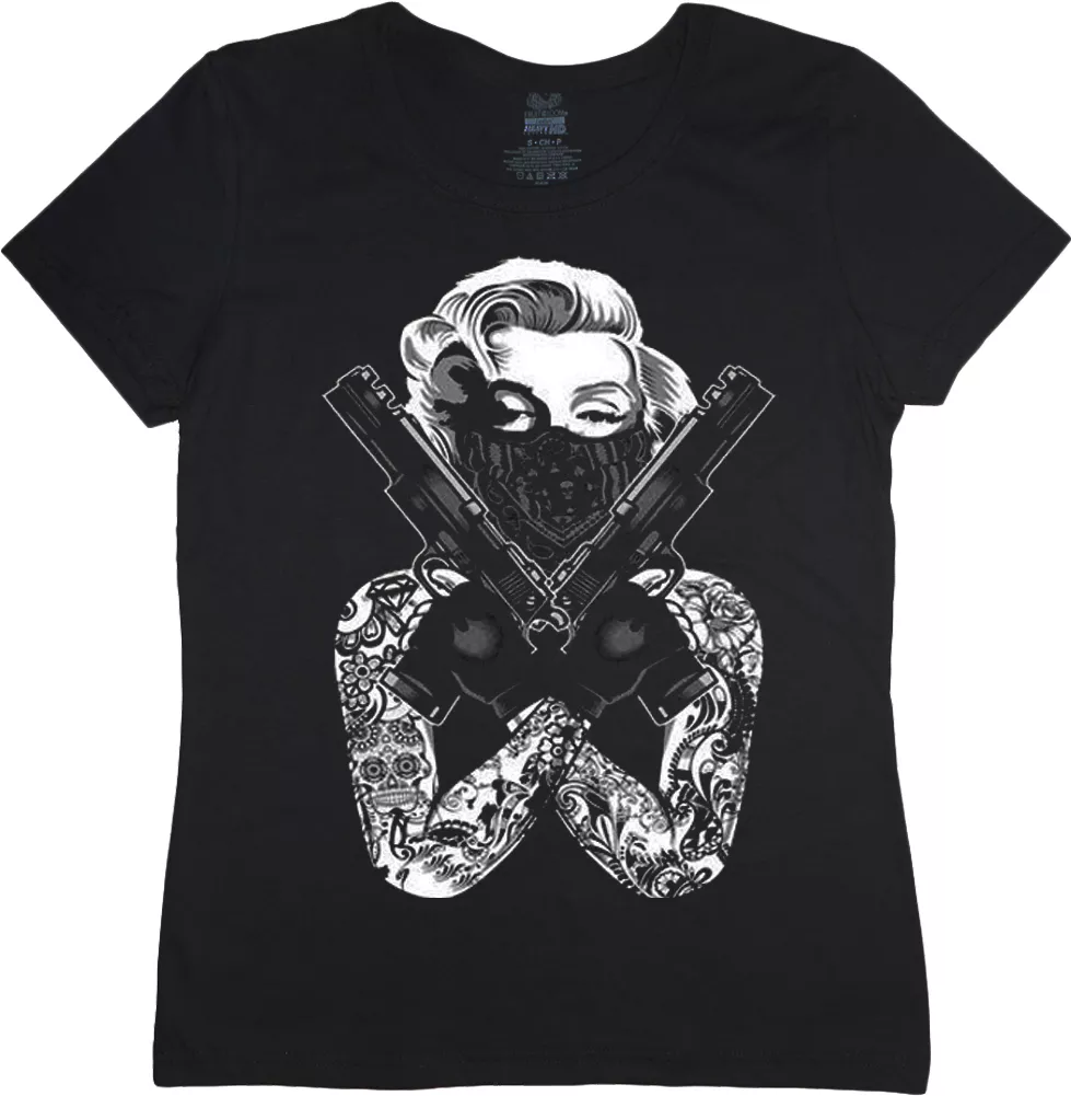 Gangsta t shirt designs cheap