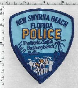 smyrna shoulder patch police florida beach 3rd issue