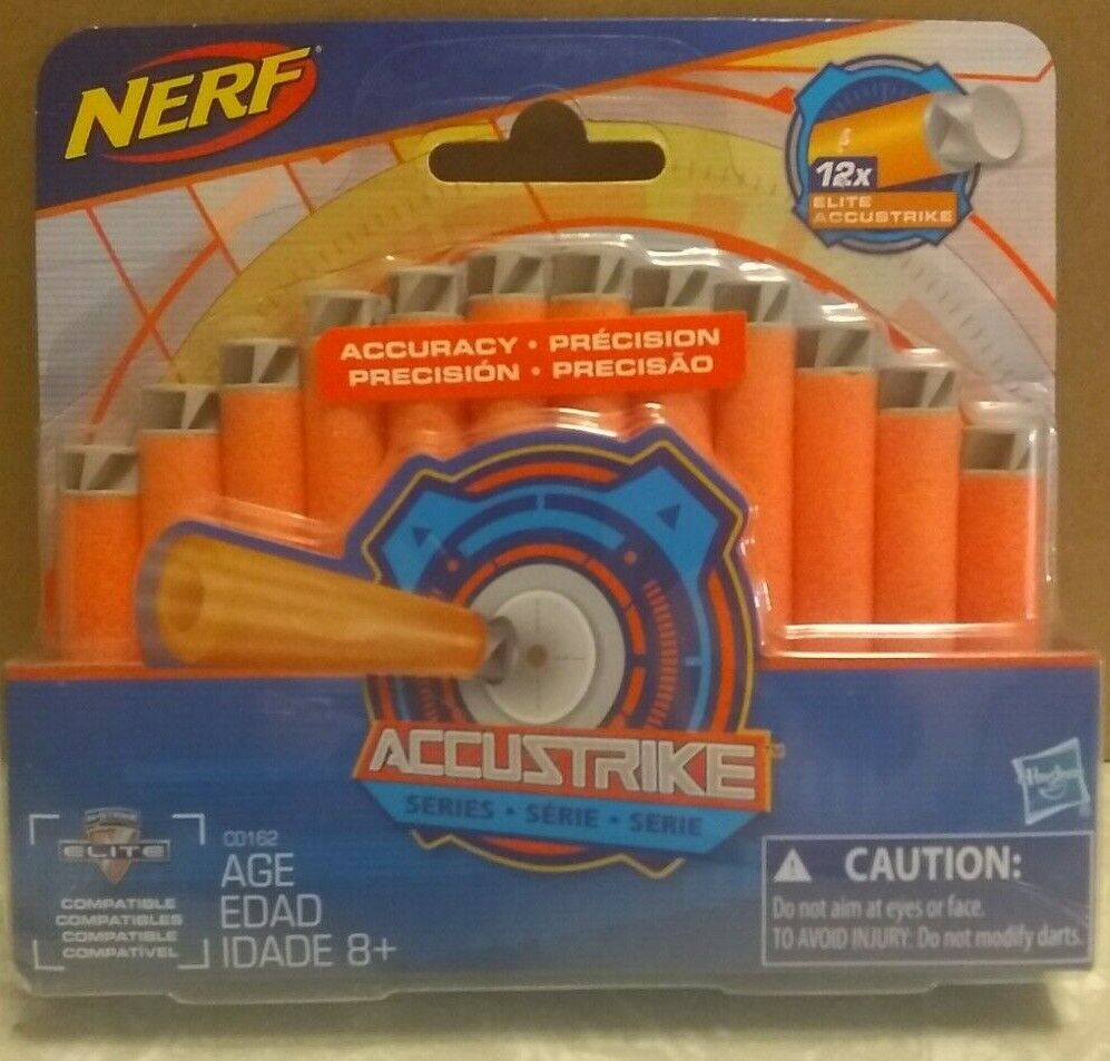 NERF N-strike Elite Accustrike Series Soft Dart Game Toy Refill 12pc for sale online