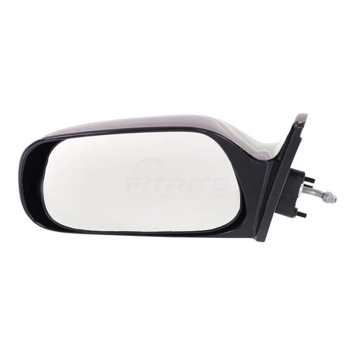New Left Manual Remote Door Mirror Usa Built For 1988-1992 Toyota Corolla Sedan