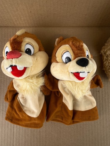 Vintage 1993 Mattel Disney Hand Puppet Lot 4 Mickey Mouse Chip N Dale Bito Bunny - Picture 3 of 12