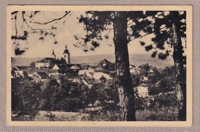 Ansichtskarte Mirotice/Mirotitz - Ortsansicht/Stadtansicht - 1951 - schwarz/weiß - Bild 1 von 2