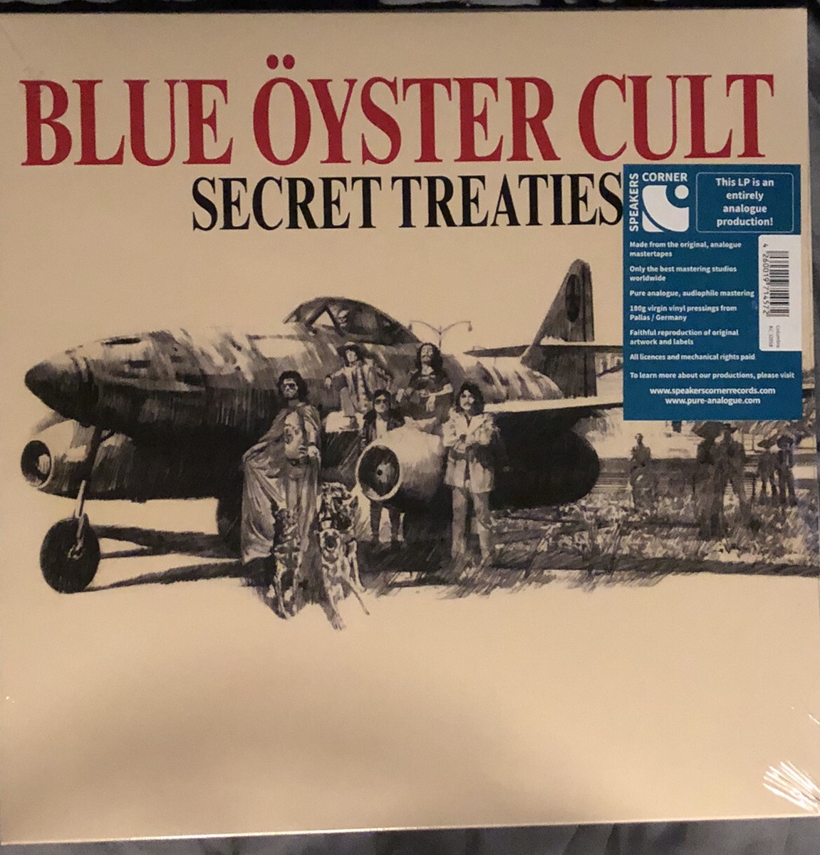 Blue Oyster Cult Secret Treaties Speakers Corner All Analog Vinyl