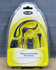 Vtg. 2.5MM QUIKCELL Universal Portable Hands Free Clip-on Wired Headset NIP